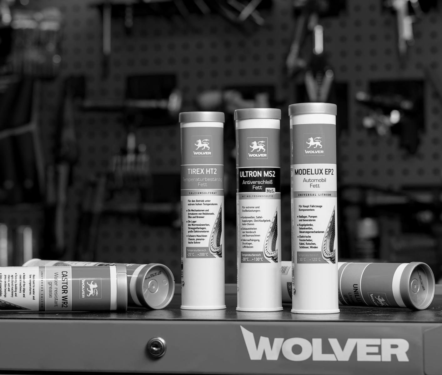 Wolver - motor oil. Made in Germany.
